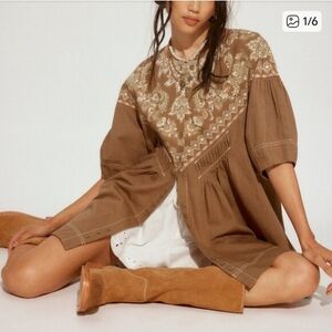 Free People Orson Mini Dress